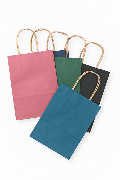 Ta-Fu Global 31x12x41 Renkli-desenli Karton Çanta 25li