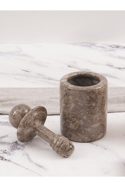 Radicaln Marble Honey Pot 5.5" Oceanic – Handmade Jar with Lid & Dipper for K...