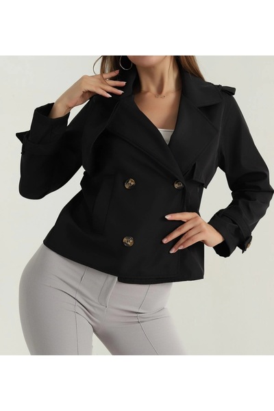 MUG collection Women's Short Trench Coat