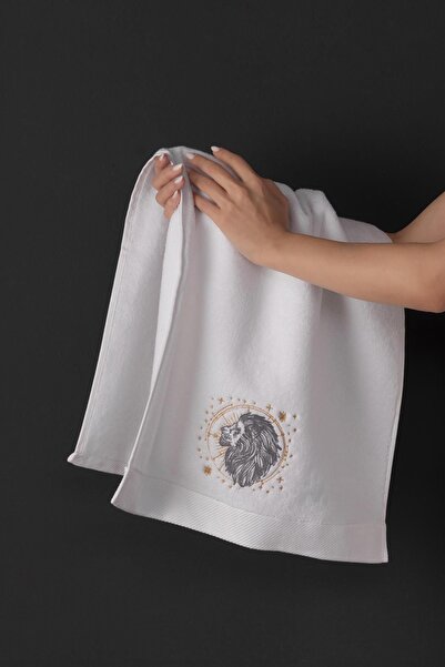 VAROL 100% Microcotton Top Quality Towel Set with Bush Embroidery