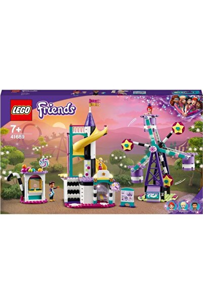 LEGO Friends Sihirli Dönme Dolap ve Kaydırak 41689 - Lunapark Temalı, 3 Mini Bebek içeren Set (545 Parça)