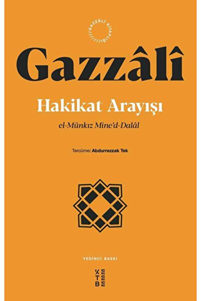 Ketebe Hakikat Arayışı - İmam Gazali