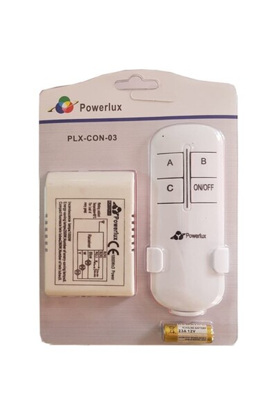 DORA LED Uzaktan Kumanda Kontrol Sistemi 3lü 3 kanallı Avize Kumandası