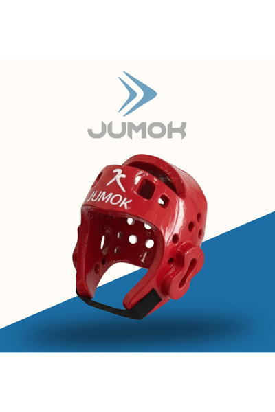 JUMOK Taekwondo Açık Kask Kırmızı