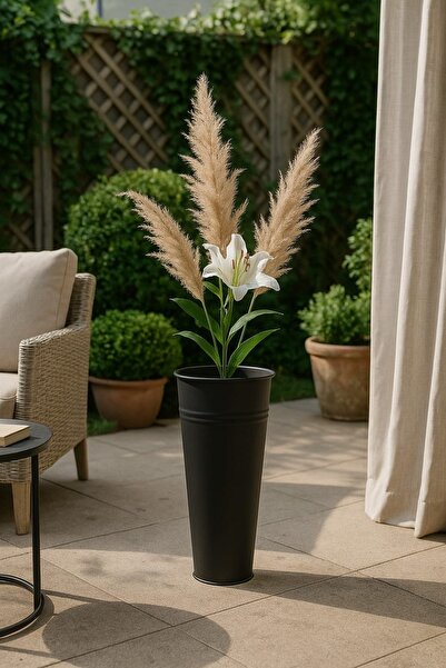 Feronyahome & Garden Metal Organizasyon Vazosu & Özel Boyalı Metal Şemsiyelik...