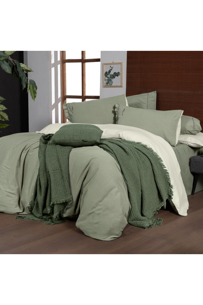 Sarev Set de lenjerie de pat verde Mood Comfort Kenyon Nt Ck 4y verde