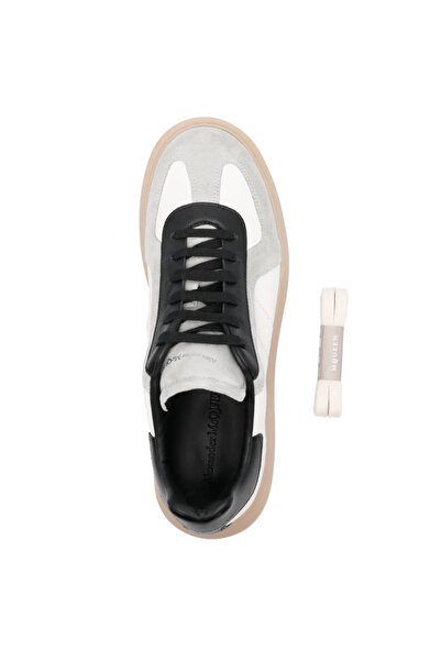 Alexander MCQ Oversized D Retro White Black Gray Men's Sneakers