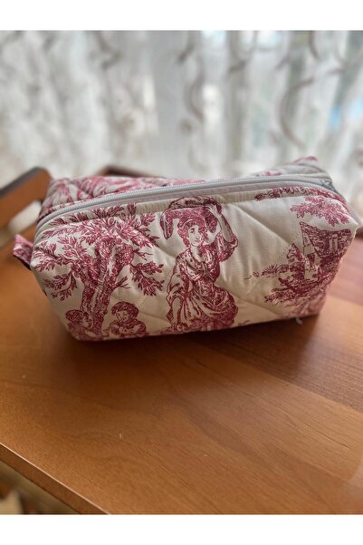 HelloPunch&Bags hellobagsstyle etnik Desenli Makyaj Çantası - Büyük Boy