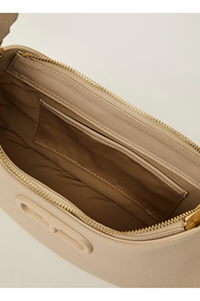 Ted Baker Dot Printed Leather Shoulder Bag