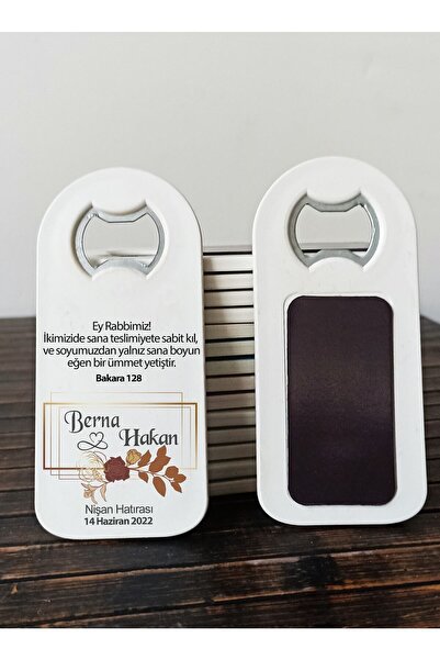 DeryalarDijital 10 Adet Magnet Baskı Nikah Magneti Düğün Magneti Söz Magneti ...