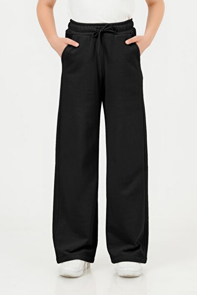DMB BOYS & GIRLS 2-Strand Elastic Waist School Wide-Leg Girls' Sweatpants - G...