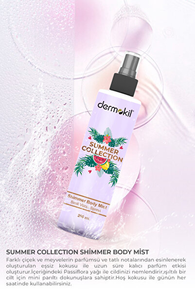Dermokil Summer Collection Shimmer Body Mist 200 ml