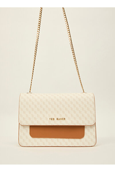 Ted Baker Oblique Monogram Cover Shoulder Bag