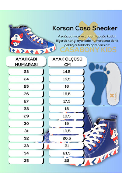 Casabony Korsan Casa Erkek Çocuk Sneakers