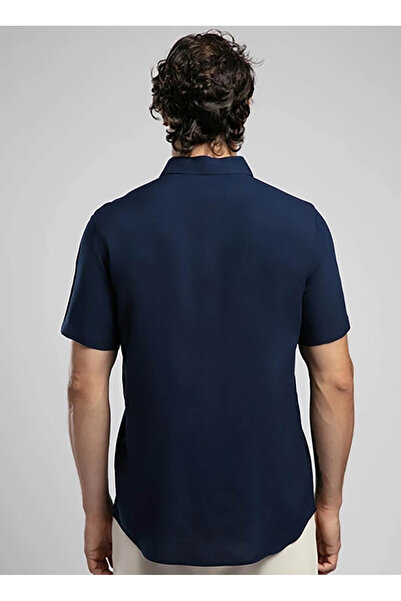Lee Cooper Regular Fit Lacivert Erkek Gömlek 252 LCM 241019 BASICES LACİVERT