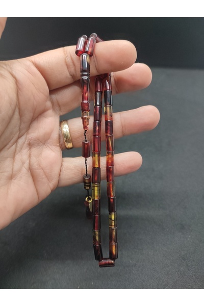 İskeçe Tesbih Фуркан Гюл Шедьовър, изработен изцяло на ръка, като стрела, изр...