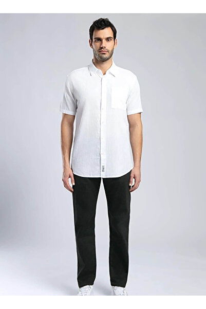 Lee Cooper Regular Fit White Men's Shirt 252 Lcm 241018 Desola White