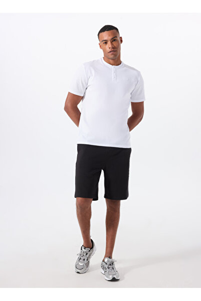 Calvin Klein Siyah Erkek Lastikli Bel Normal Kalıp Şort LVGMS5S801UB1-FLEE