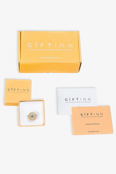 Fay Yamaner Altın Taşlı Kalp Kolye