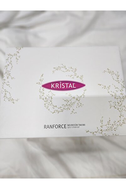 Taç Kristal Ranforce Tek Kişilik Nevresim Takımı Gül