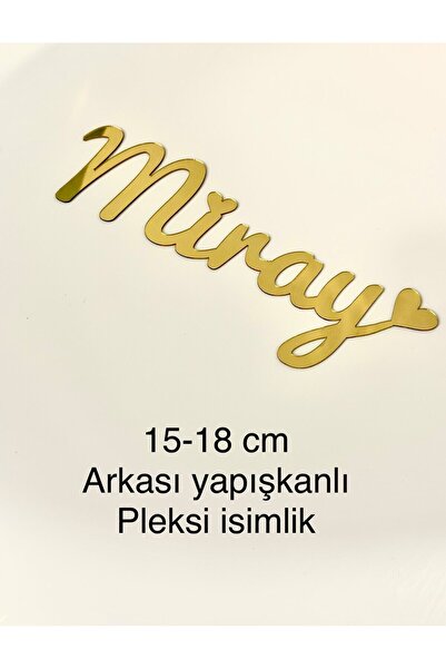 ouzhanya hediyelik Pleksi İsimlik Kalp Detaylı Bebek Kapı süsü İsimliği 15-17...