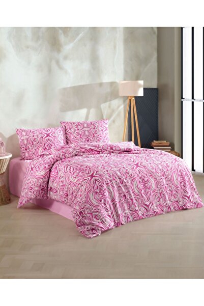 Taç طقم غطاء لحاف مزدوج من الكريستال الفوشيا Ranforce - Elvin