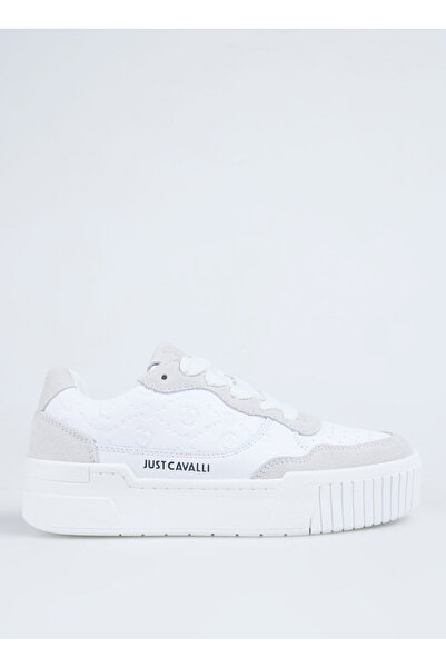 Just Cavalli Just Cavalli Beyaz Kadın Sneaker 78RA3ST3