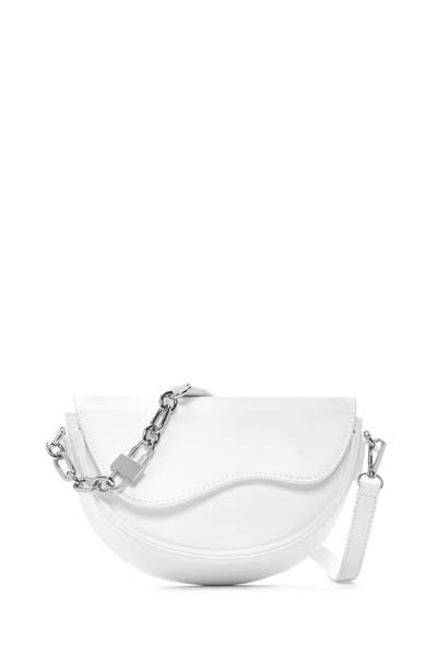 Derimod Women's White Classic Shoulder Bag 25Sbd 291818