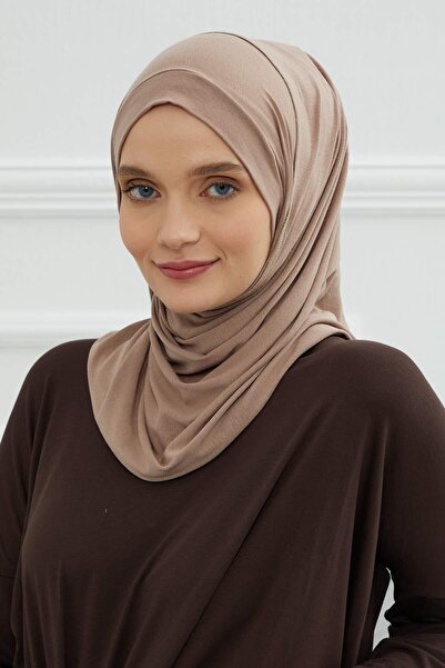 Aisha's Design Πρακτικό χτενισμένο βαμβακερό σάλι, PS-16, βιζόν