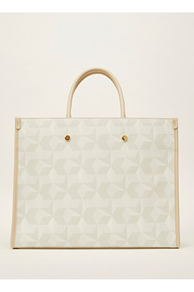 Ted Baker Oblique Monogram Large Shopping Bag