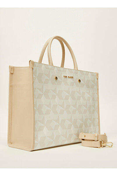 Ted Baker Oblique Monogram Large Shopping Bag