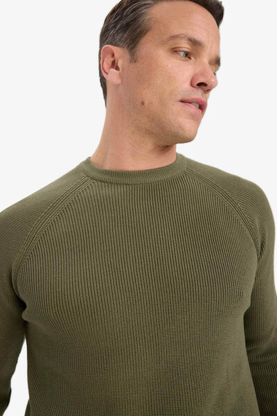 DeFacto Khaki Men's Sweater A8458Ax/Kh381