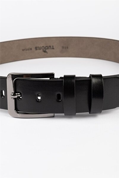 Tudors Чоловічий 4,5 см Спортивний чорний ремінь