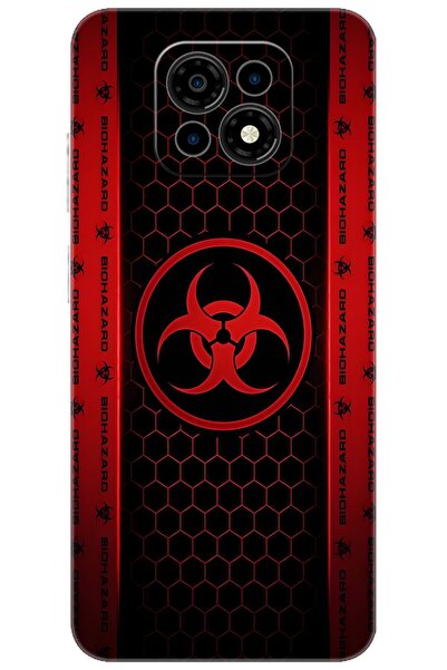CASPER Via M30 / M30 Plus / M35 Uyumlu Kılıf Desen Baskılı Silikon Biohazard ...