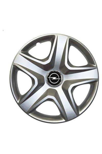 Autohelix MSA Set de 4 capace de jantă Autohelix MSA® R15, potrivite pentru jante de 15 inch, pentru Opel, model 340