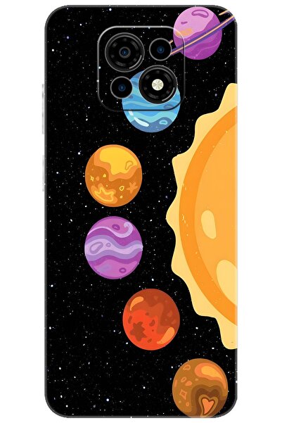 CASPER Via M30 / M30 Plus / M35 Uyumlu Kılıf Desen Baskılı Silikon Gezegenler Tasarım STK:685 CP-JM7yWw0