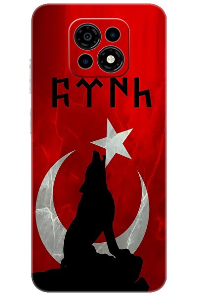 CASPER Via M30 / M30 Plus / M35 Uyumlu Kılıf Desen Baskılı Silikon Kurt ve Gö...