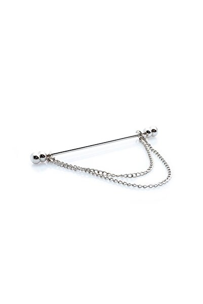 Tudors Erkek Gümüş Renk Yaka İğnesi