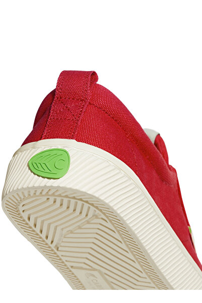 Cariuma 100103R01W-OCA Low Canvas Sneaker Kırmızı Kadın Lifestyle Ayakkabı