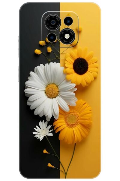 CASPER Via M30 / M30 Plus / M35 Uyumlu Kılıf Desen Baskılı Silikon Papatya Serisi STK:737 CP-hoapUBa
