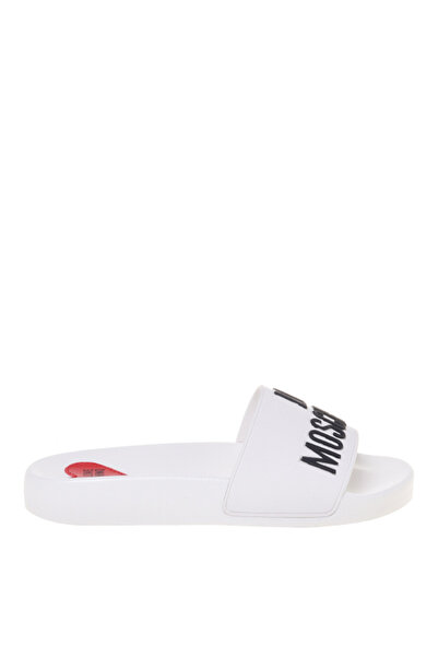 Love Moschino Beyaz Kadın Terlik JA28052G0M