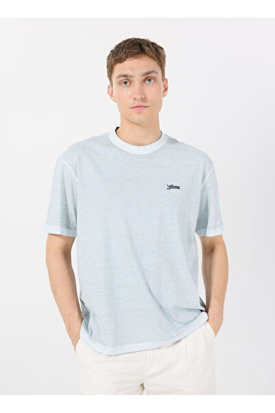 Guess Bisiklet Yaka Desenli Siyah Erkek T-Shirt M5GI70I3Z14JBLK SS CN INSIDE ...