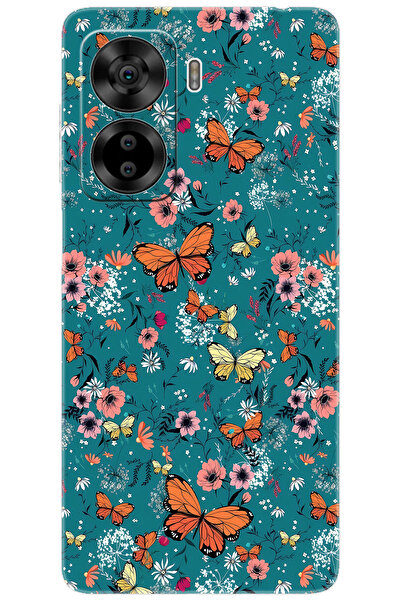 CASPER Via X40 / Via X45 Uyumlu Kılıf Desen Baskılı Silikon Kelebek STK:680 CP-Iy8sdjC