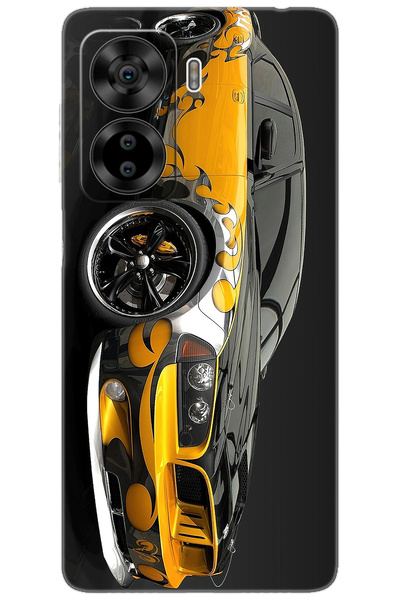 CASPER Via X40 / Via X45 Uyumlu Kılıf Desen Baskılı Silikon Carros Velozes STK:292 CP-CP72fqZ