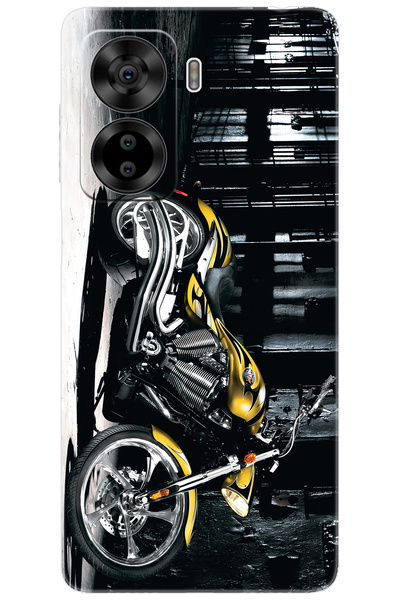 CASPER Via X40 / Via X45 Uyumlu Kılıf Desen Baskılı Silikon Motorcycle STK:29...