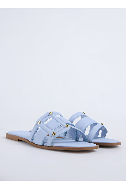 F By Fabrika Mavi Kadın Terlik DERVLA