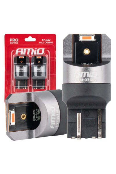 OEM Becuri LED FULL CANBUS PRO W21/5W 2x1860 SMD roșu 12V 24V