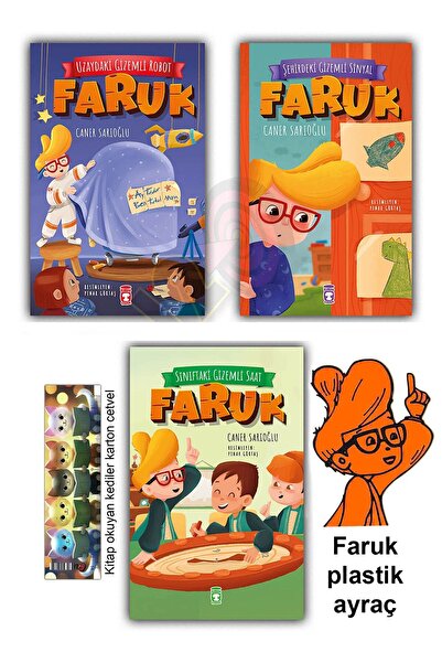 Timaş Çocuk Faruk Uzaydaki Gizemli Robot Şehirdeki Gizemli Sinyal Sınıftaki Gizemli Saat