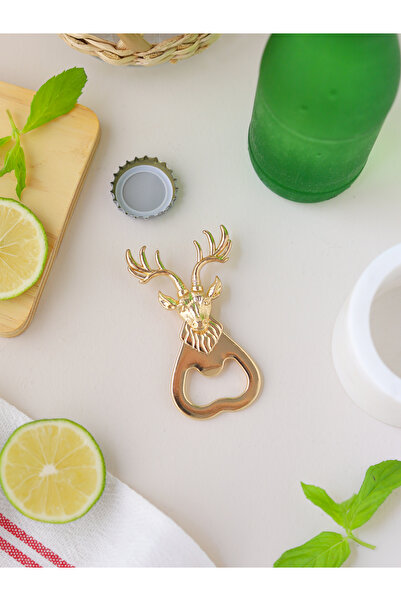 Purple Adv New Year Deer Bottle Opener