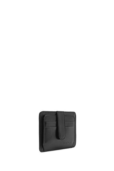 Derimod Erkek Siyah Deri Kartlık 000A2D307318